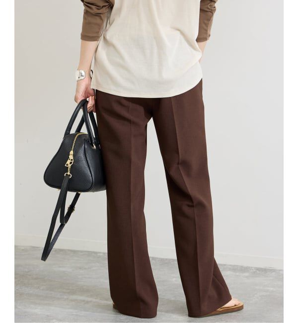 FRAMeWORK「≪追加≫セミフレアパンツ」|スラックス|