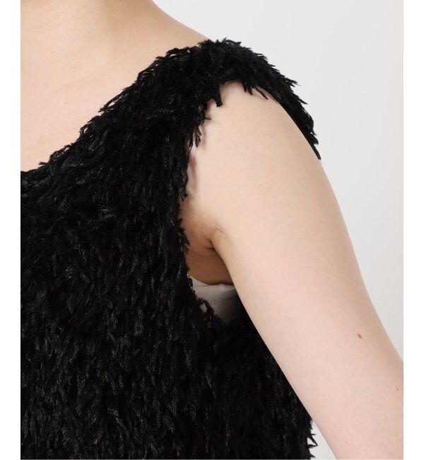 NOBLE「フェザーヤーンタンクトッププルオーバー」|シャツ・ブラウス|