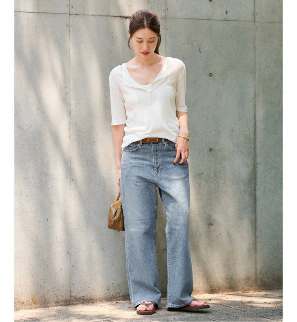 FRAMeWORK「≪追加・ベストセラー≫デニムストレートパンツ3」|デニム|