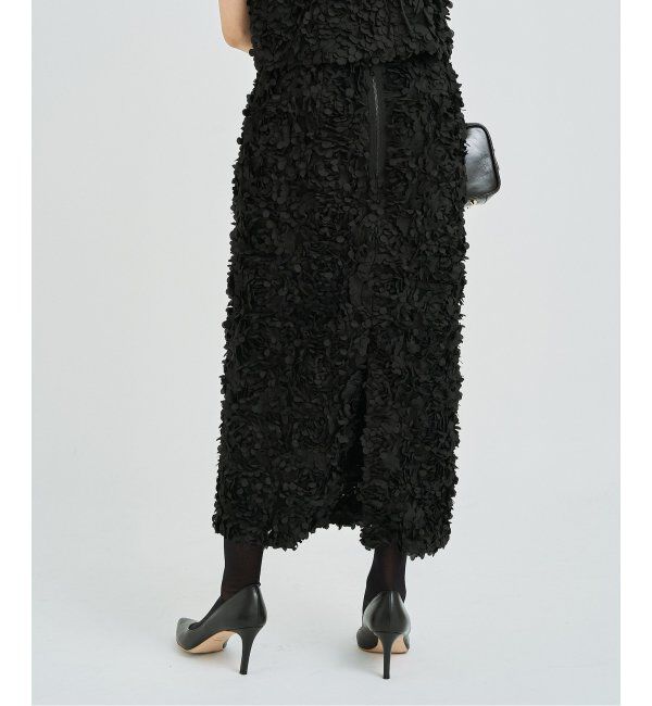 HARDY NOIR「フラワーチュールタイトスカート」|スカート|