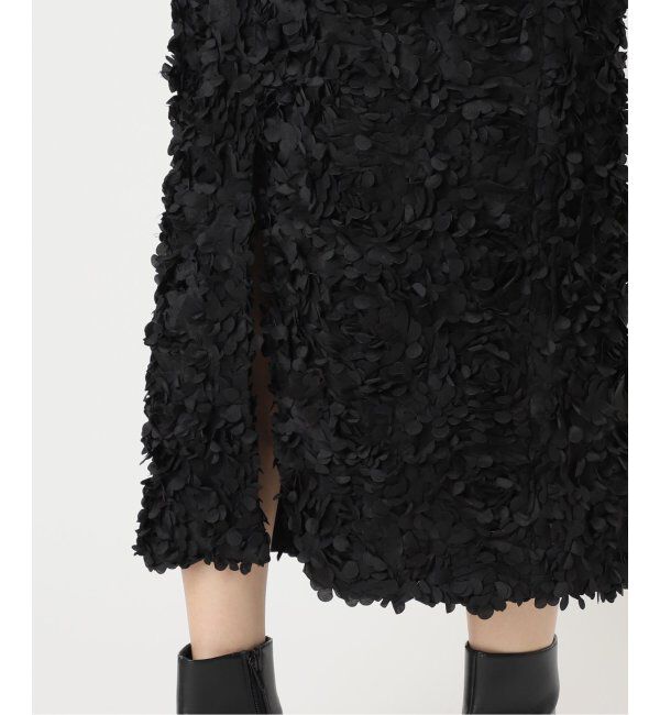 HARDY NOIR「フラワーチュールタイトスカート」|スカート|