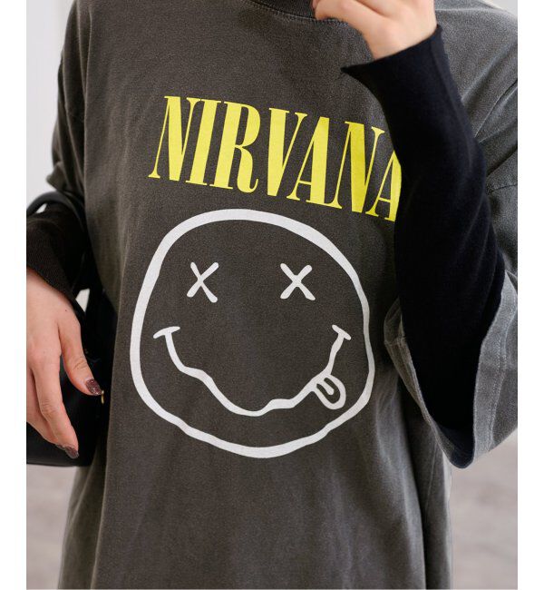 FRAMeWORK「GOOD ROCK SPEED/グッドロックスピード NIRVANA 別注BIG Tシャツ」|Tシャツ・カットソー|