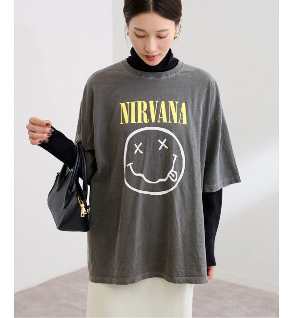 FRAMeWORK「GOOD ROCK SPEED/グッドロックスピード NIRVANA 別注BIG Tシャツ」|Tシャツ・カットソー|