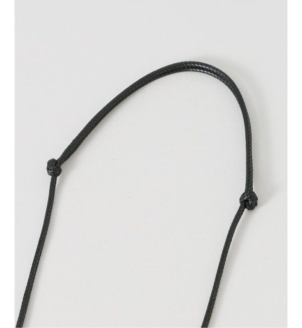 NOBLE「JAMIRAY/ジャミレイ BEAN MOTIF CORD ネックレス」|ネックレス|