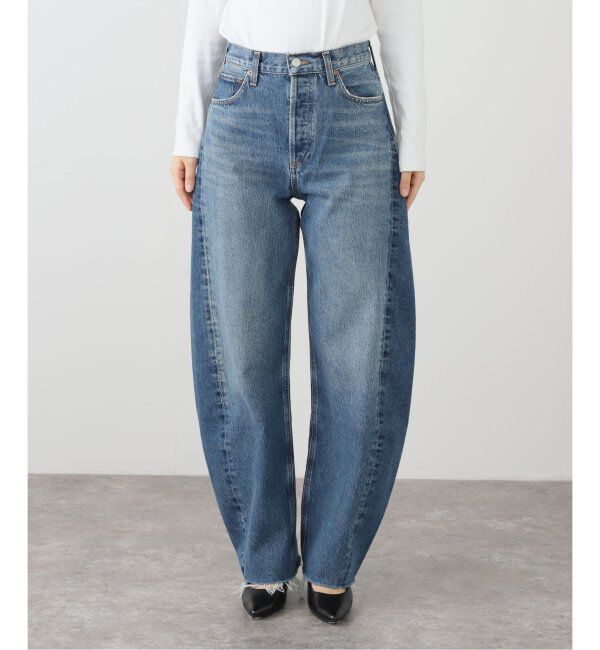 NOBLE「AGOLDE/エーゴールドイー LUNA PIECED JEAN」|デニム|