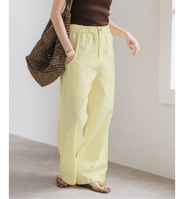 Spick and Span「ギャザーチノ」|チノ|イエロー