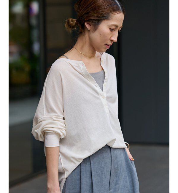 FRAMeWORK「サーフニットヘンリーTee」|Tシャツ・カットソー|