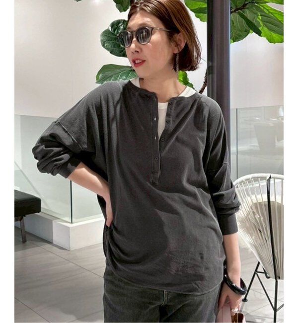 FRAMeWORK「サーフニットヘンリーTee」|Tシャツ・カットソー|