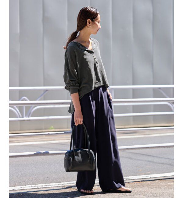 FRAMeWORK「サーフニットヘンリーTee」|Tシャツ・カットソー|