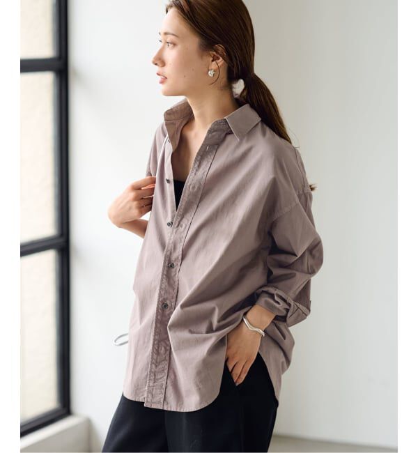 FRAMeWORK「≪追加≫コットンレギュラーカラーシャツ 3」|シャツ・ブラウス|ブラウン D