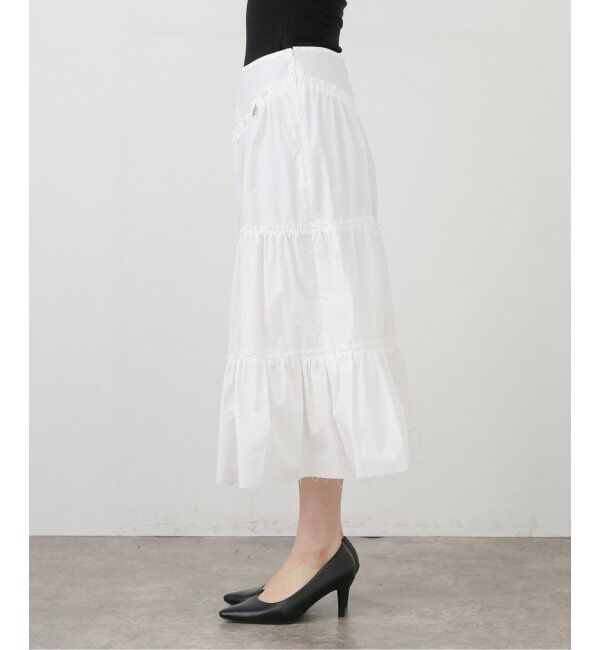 U by SPICK&SPAN「GLOWNY/グロウニー RODEO TIERED RUFFLE SKIRT」|スカート|