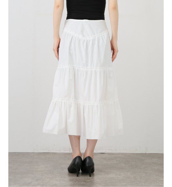U by SPICK&SPAN「GLOWNY/グロウニー RODEO TIERED RUFFLE SKIRT」|スカート|