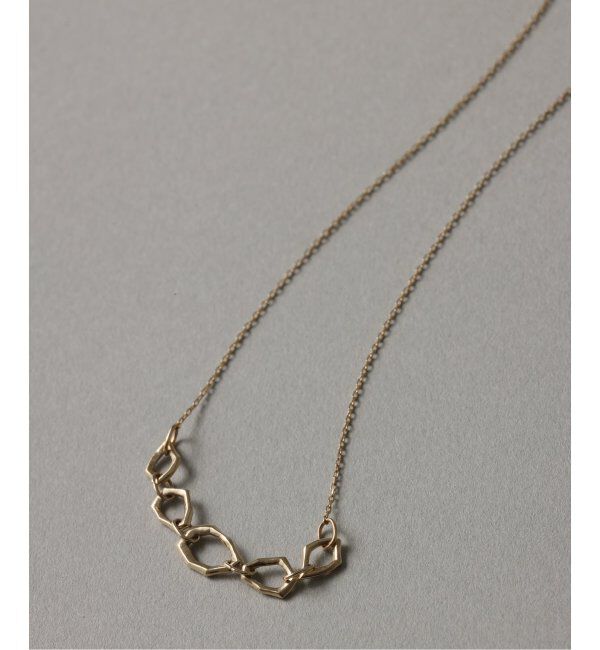 Lilas by Spick&Span「ミネラルパーツ5ピースネックレス K10」|ネックレス|