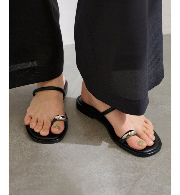 FRAMeWORK「≪追加≫NICOLAS LAINAS/ニコラスライナス メタルポイントサンダル2」|サンダル|