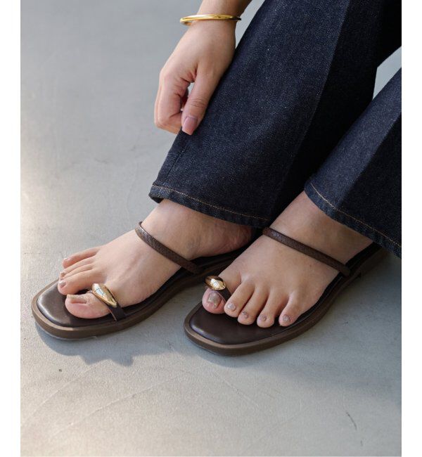 FRAMeWORK「≪追加≫NICOLAS LAINAS/ニコラスライナス メタルポイントサンダル2」|サンダル|