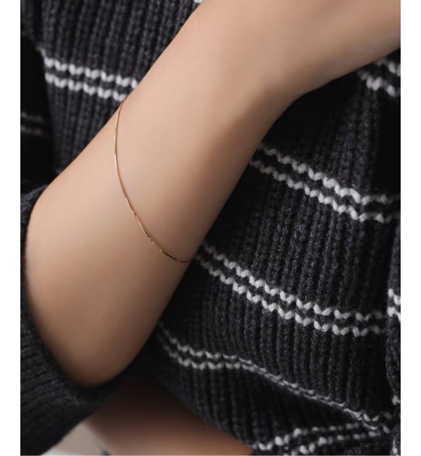 Lilas by Spick&Span「コンパクトチェーンブレス K10」|ブレスレット・バングル|