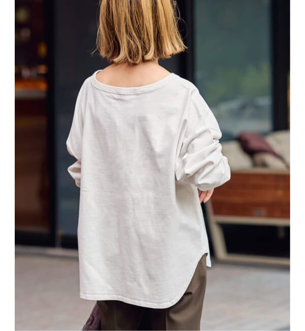 FRAMeWORK「≪追加≫ウェットオゾン加工L/Tee」|Tシャツ・カットソー|