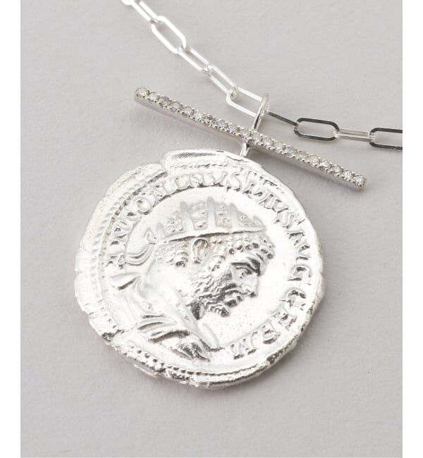 FRAMeWORK「MALUS/マリュス diamond bar coin ネックレス」|ネックレス|
