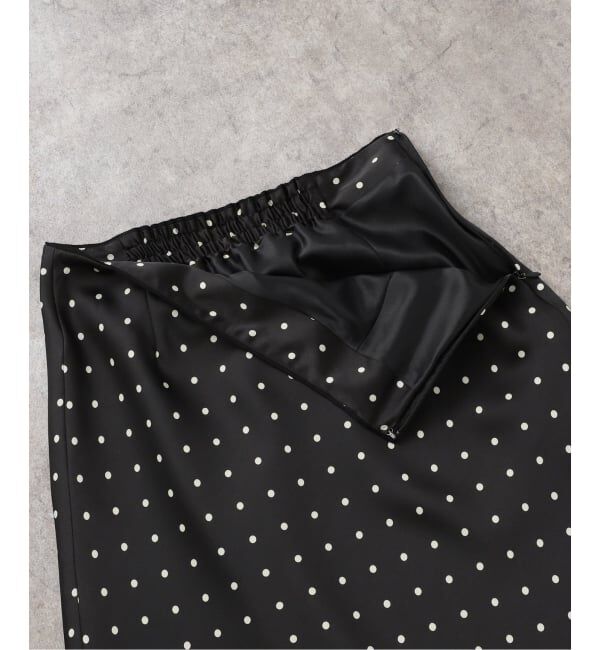  「【洗える】サテンマーメイドスカート」|スカート|