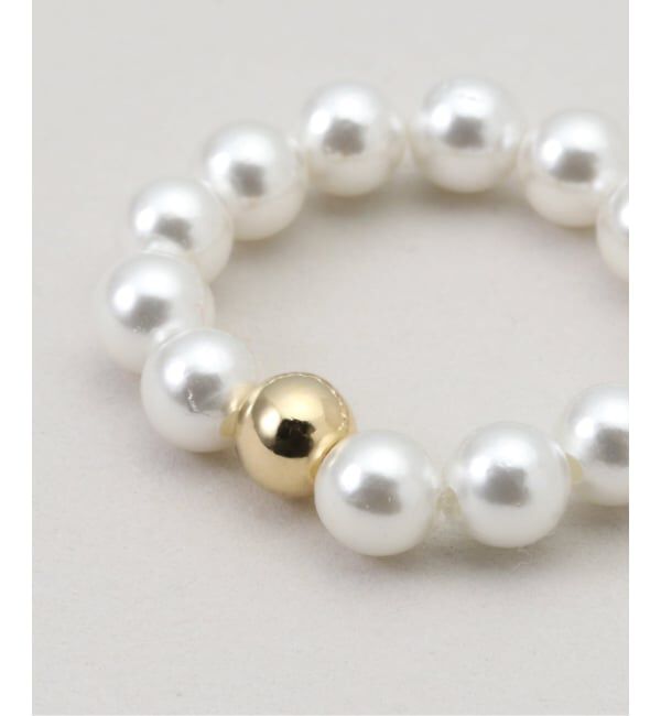  「STELLAR HOLLYWOOD/ステラハリウッド シェルパールピンキーリングセット」|リング|