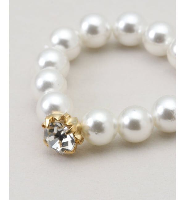  「STELLAR HOLLYWOOD/ステラハリウッド シェルパールピンキーリングセット」|リング|