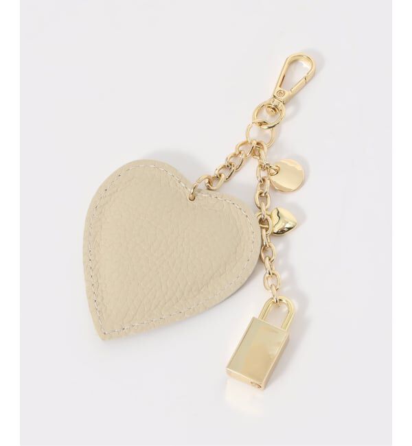  「AULENTTI/オウレンティ  レザーハートチャーム」|その他|ナチュラル