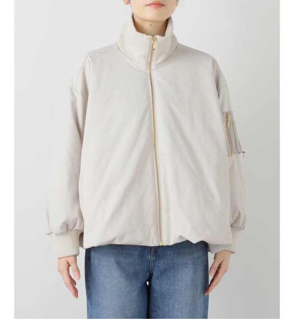  「【洗える】中綿バルーンブルゾン」|その他|