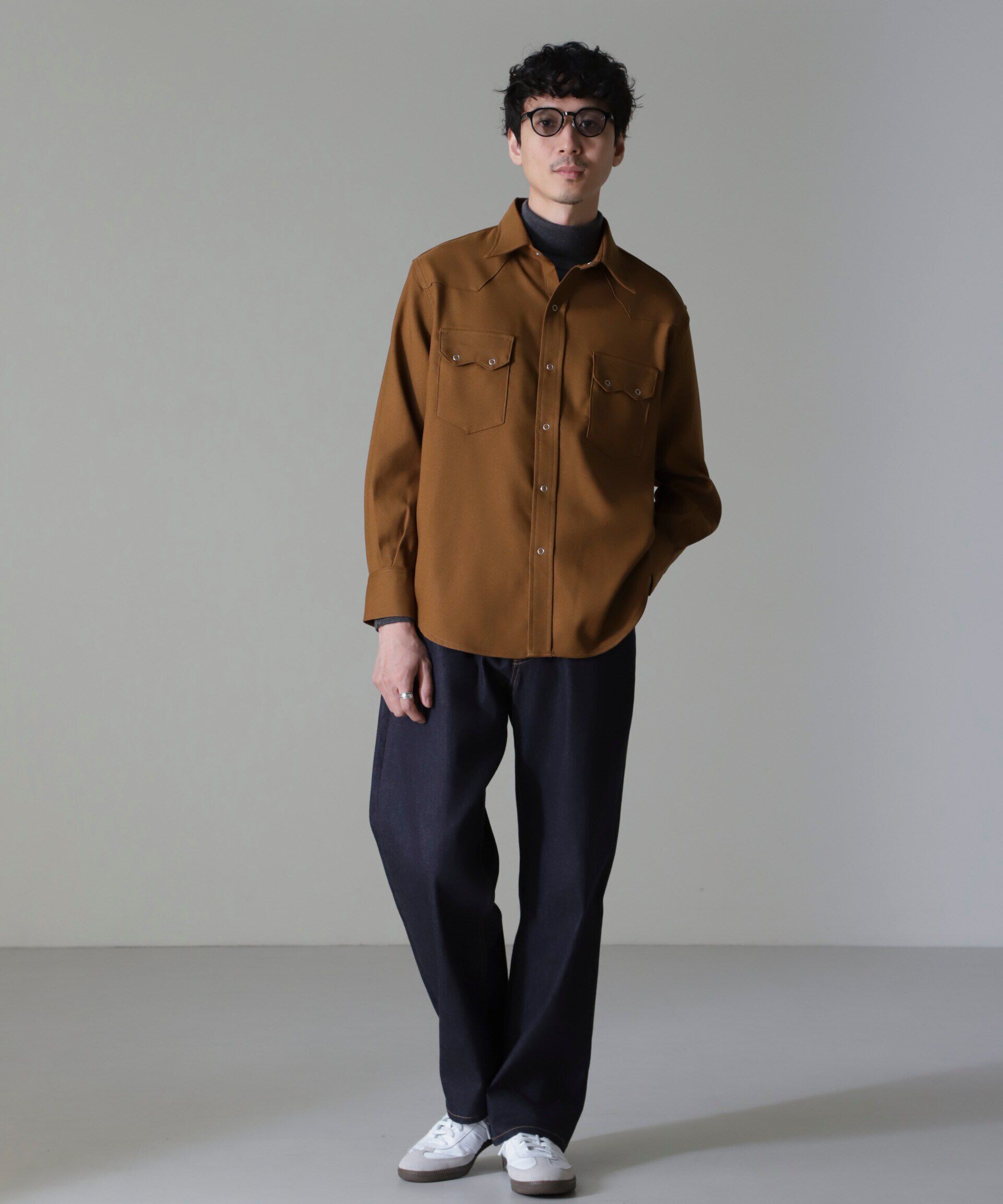 nano･universe「Wrangler/別注 Western Shirt」|シャツ・ブラウス|