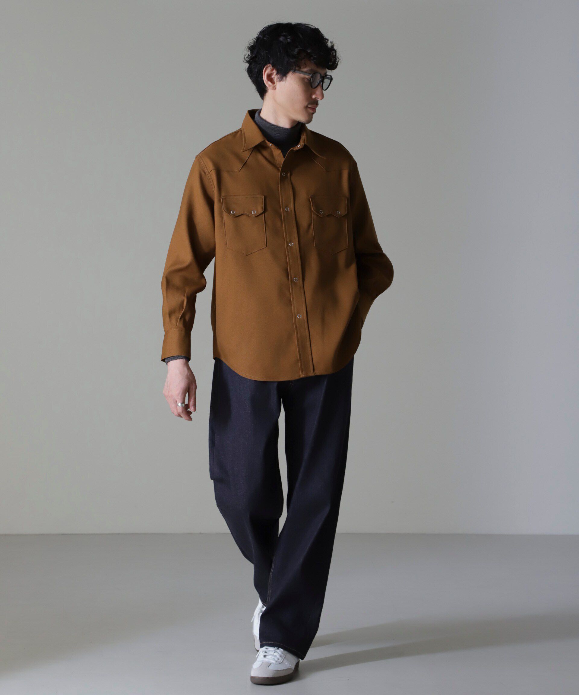 nano･universe「Wrangler/別注 Western Shirt」|シャツ・ブラウス|