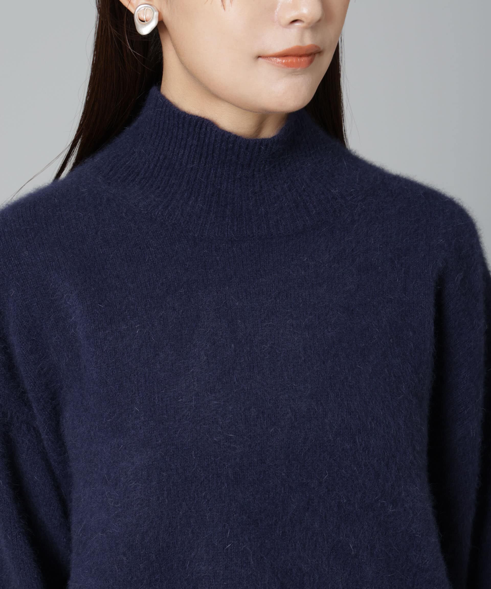 nano･universe「ウォッシャブルフォックスタートルネックプルオーバー」|ニット・セーター|