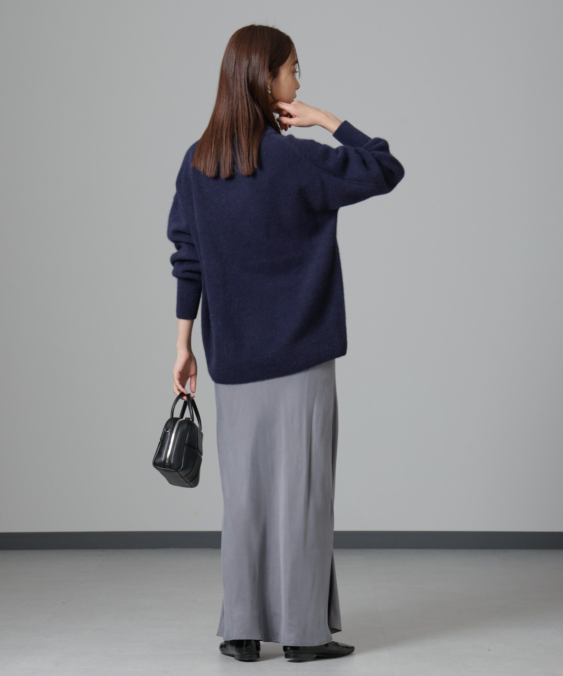 nano･universe「ウォッシャブルフォックスタートルネックプルオーバー」|ニット・セーター|