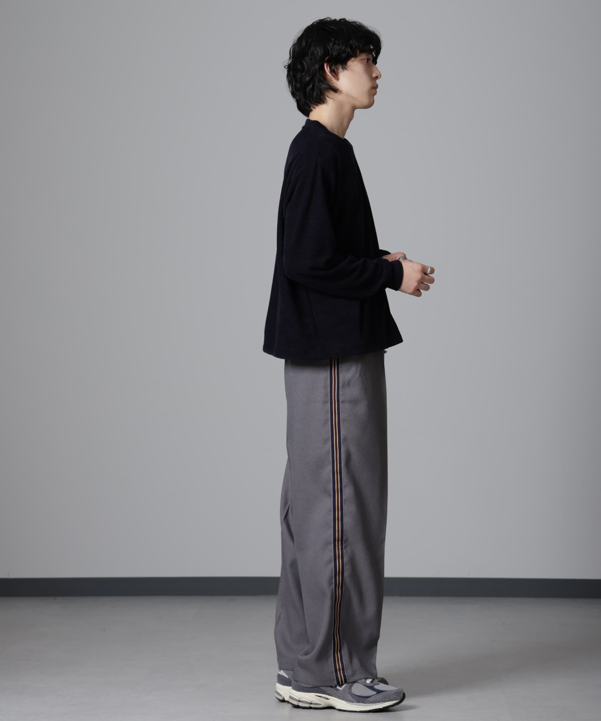 nano･universe「モールライクドローコードプルオーバー 長袖」|Tシャツ・カットソー|