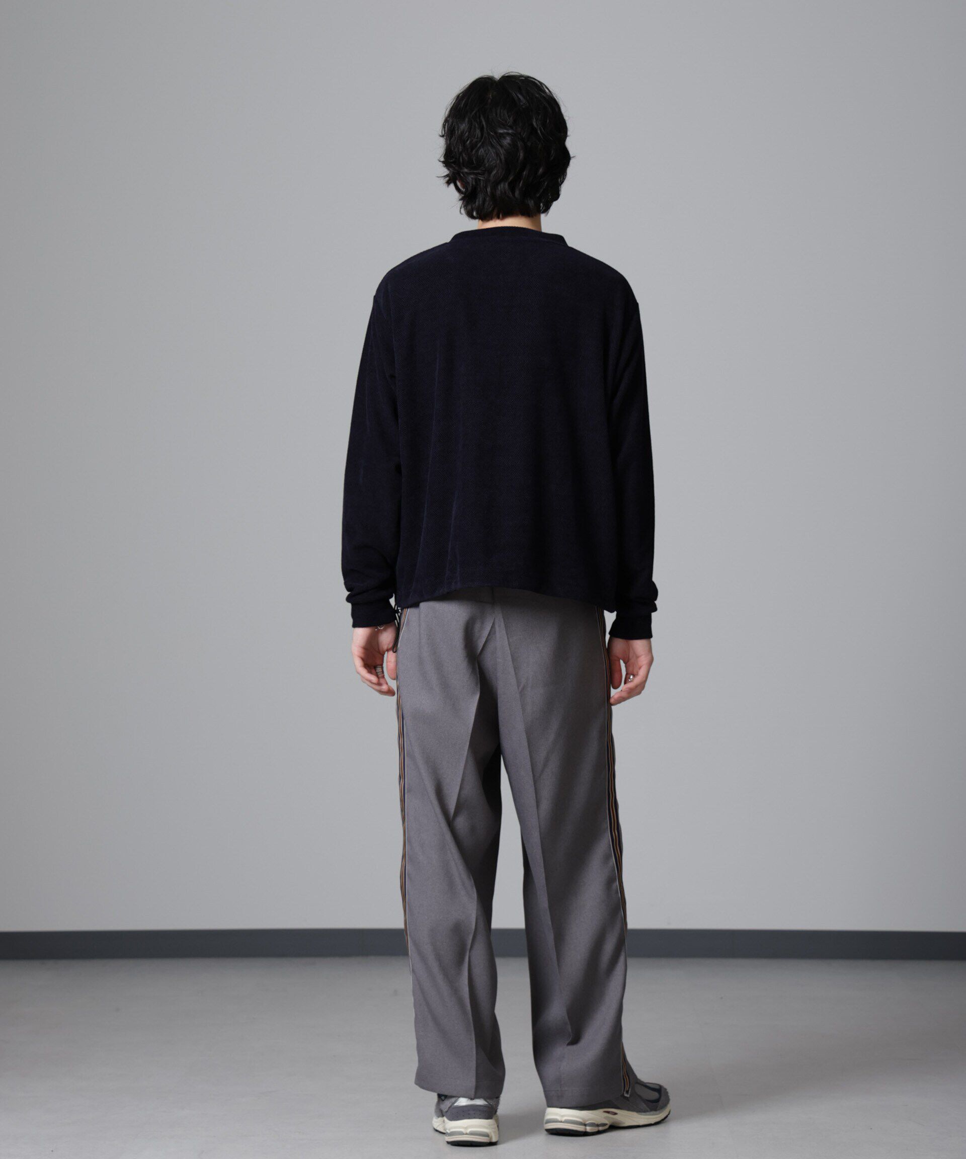 nano･universe「モールライクドローコードプルオーバー 長袖」|Tシャツ・カットソー|