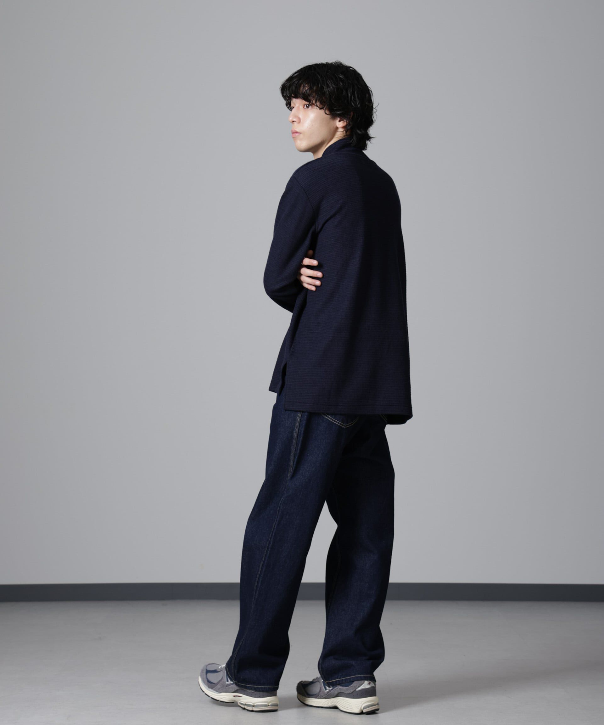 nano･universe「WEB限定/デザインネックサーマルプルオーバー 長袖」|Tシャツ・カットソー|