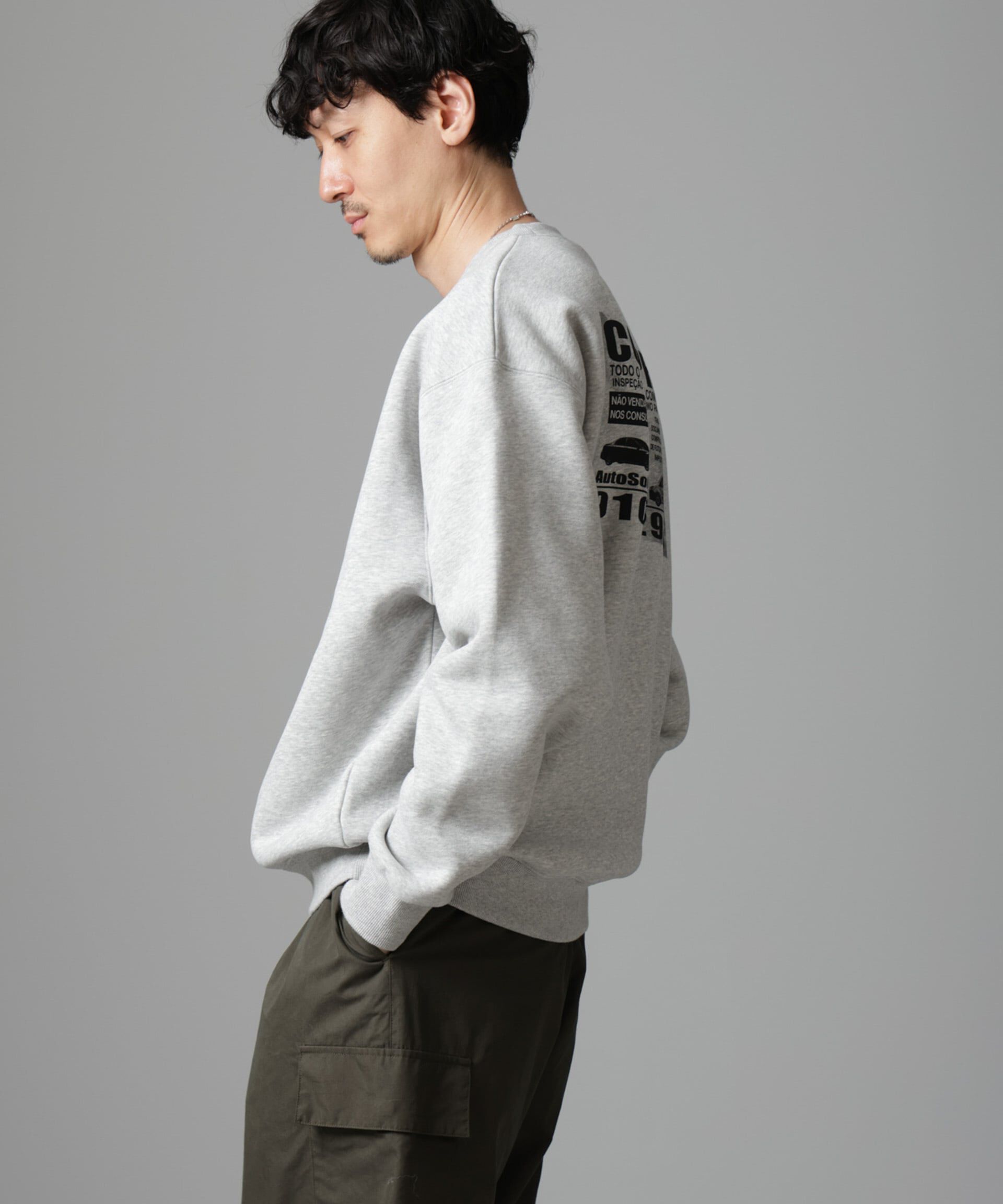 nano･universe「｢MOFFISIE｣オリジナルプリントスウェット」|Tシャツ・カットソー|