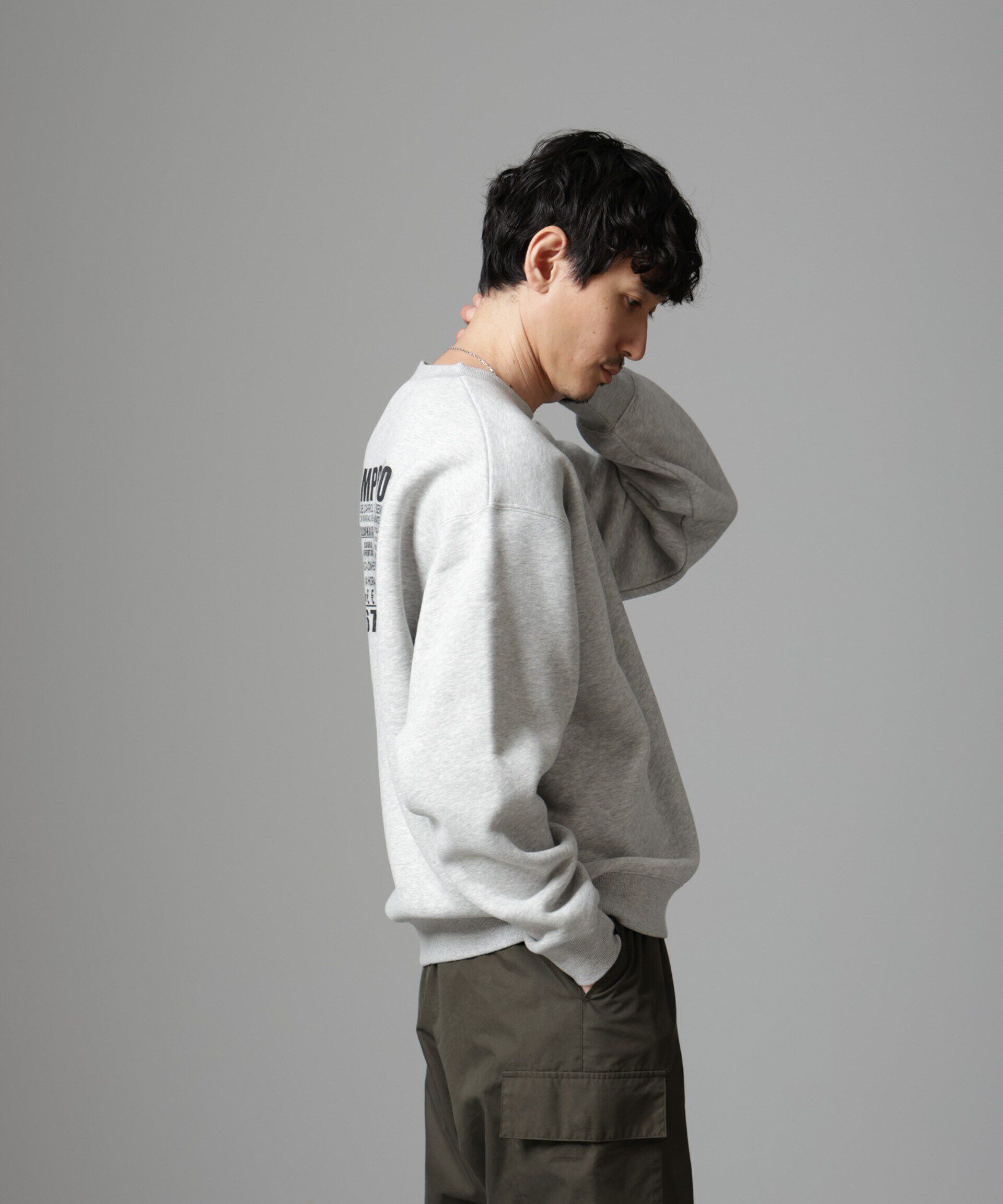 nano･universe「｢MOFFISIE｣オリジナルプリントスウェット」|Tシャツ・カットソー|