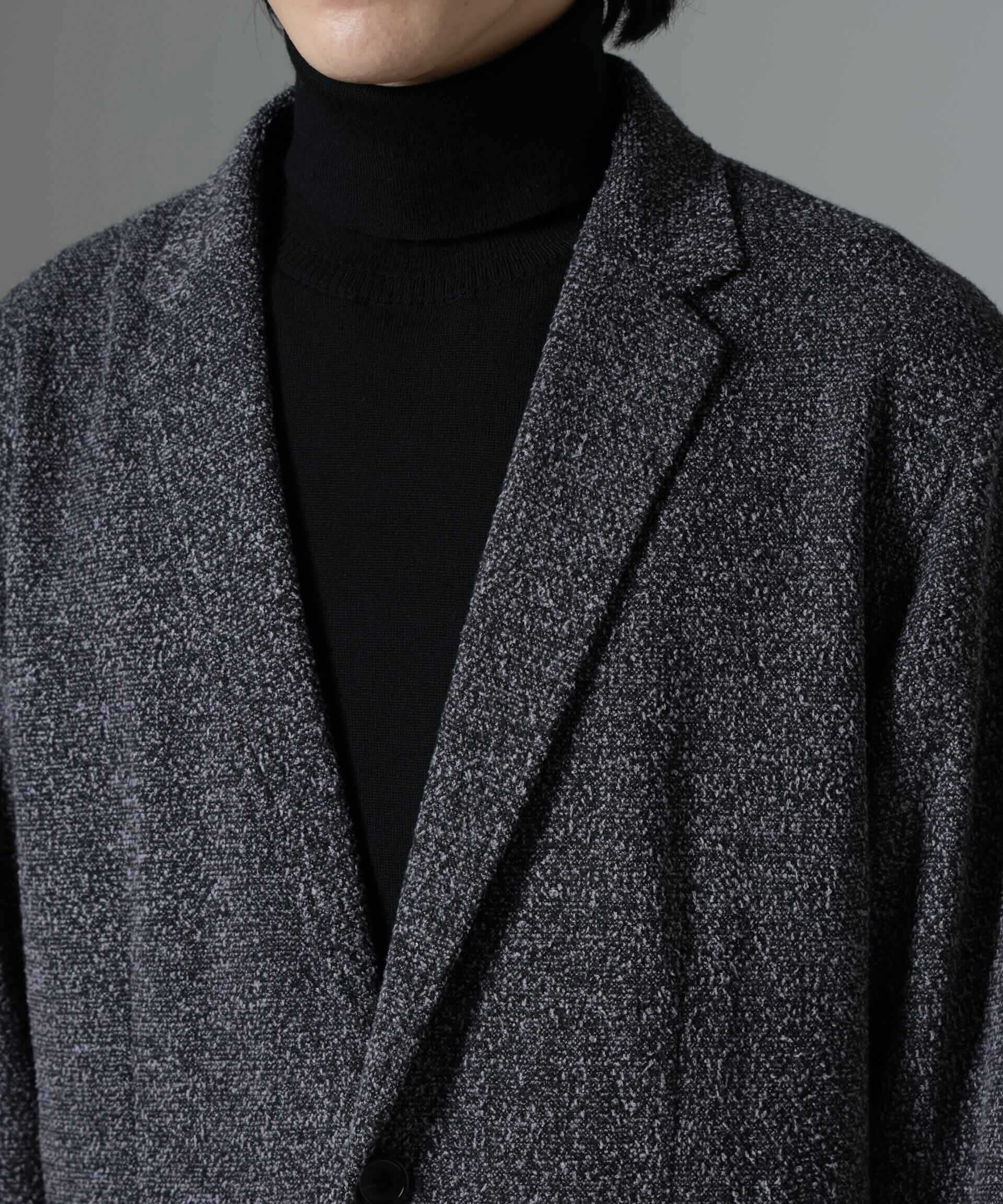 nano･universe「ストレッチメランジジャケット(セットアップ可)」|テーラードジャケット|