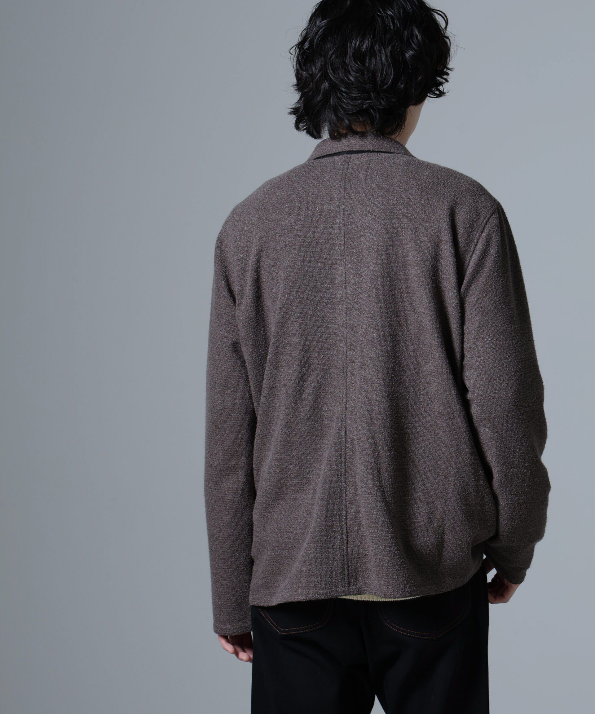 nano･universe「ストレッチメランジジャケット(セットアップ可)」|テーラードジャケット|
