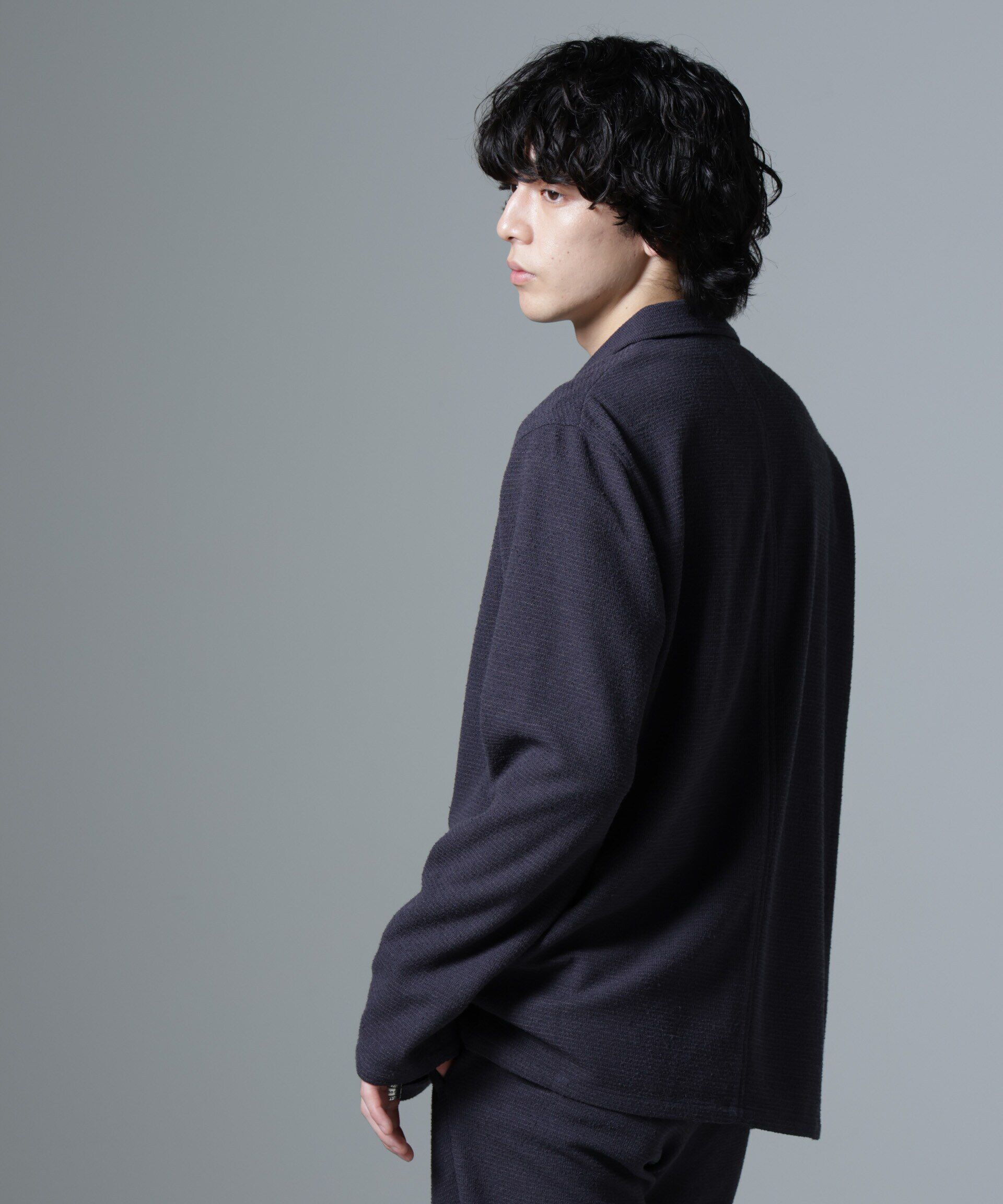 nano･universe「ストレッチメランジジャケット(セットアップ可)」|テーラードジャケット|