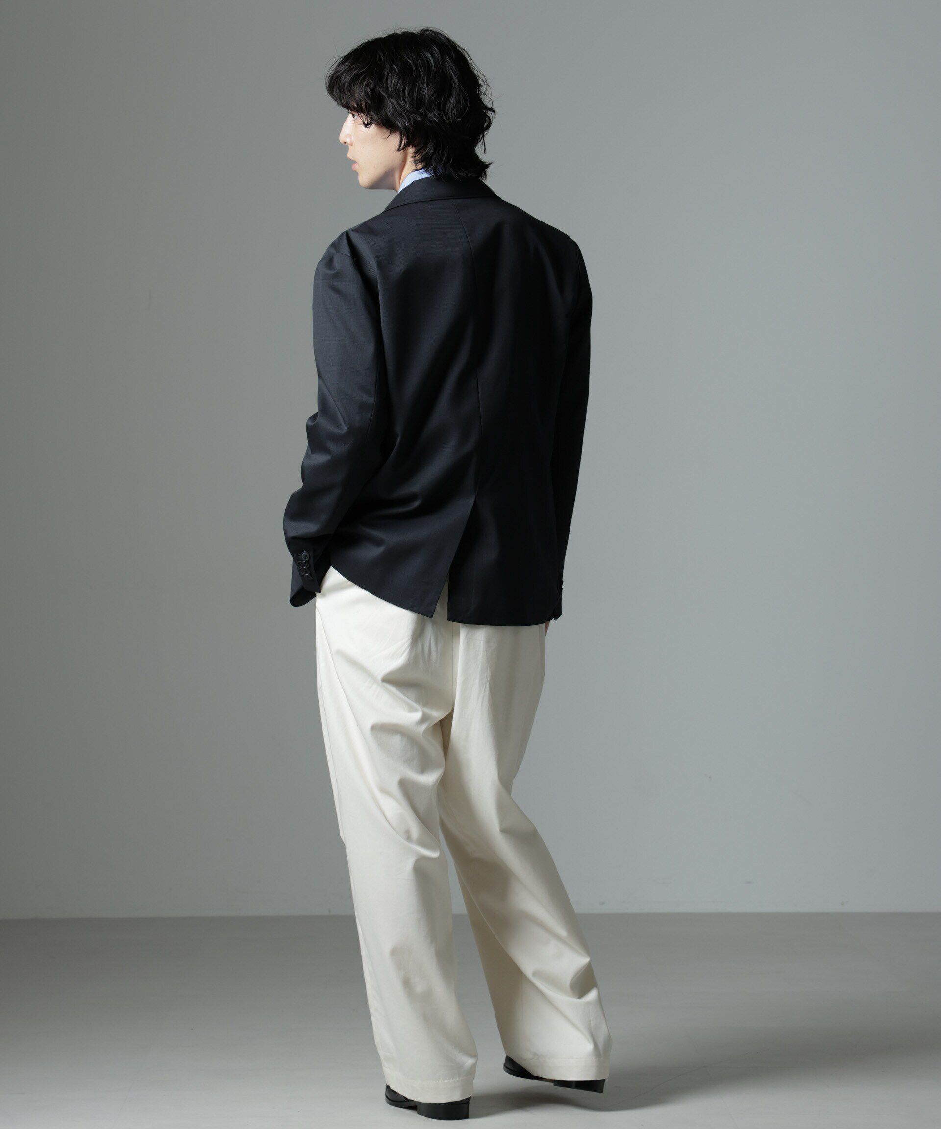 nano･universe「「N JACKET PREMIUM」RENU(R)T/Wシャドーチェックジャケット(セットアップ可)」|スーツ|