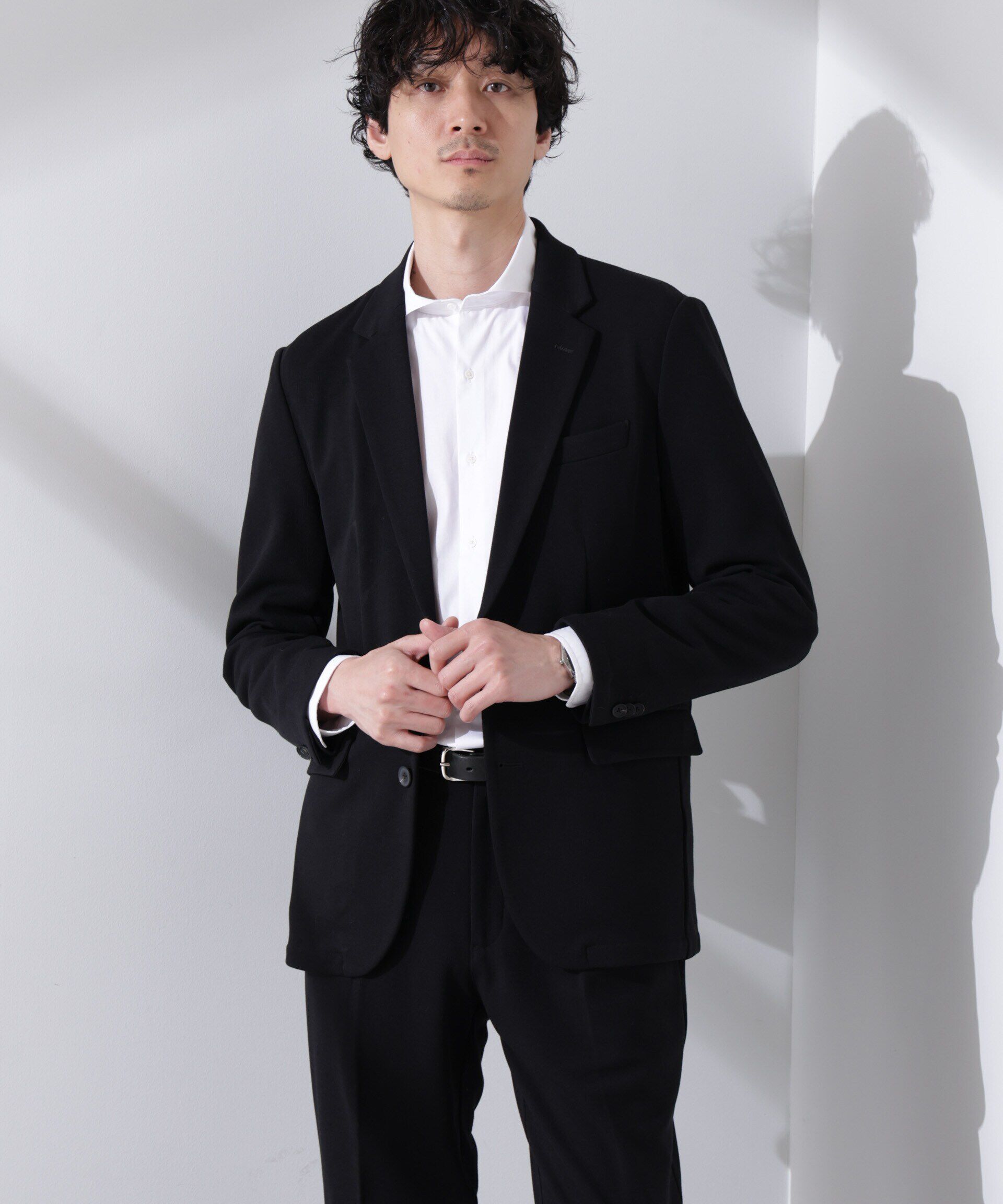 nano･universe「｢Damerino｣ストレッチカノコセットアップ」|スーツ|