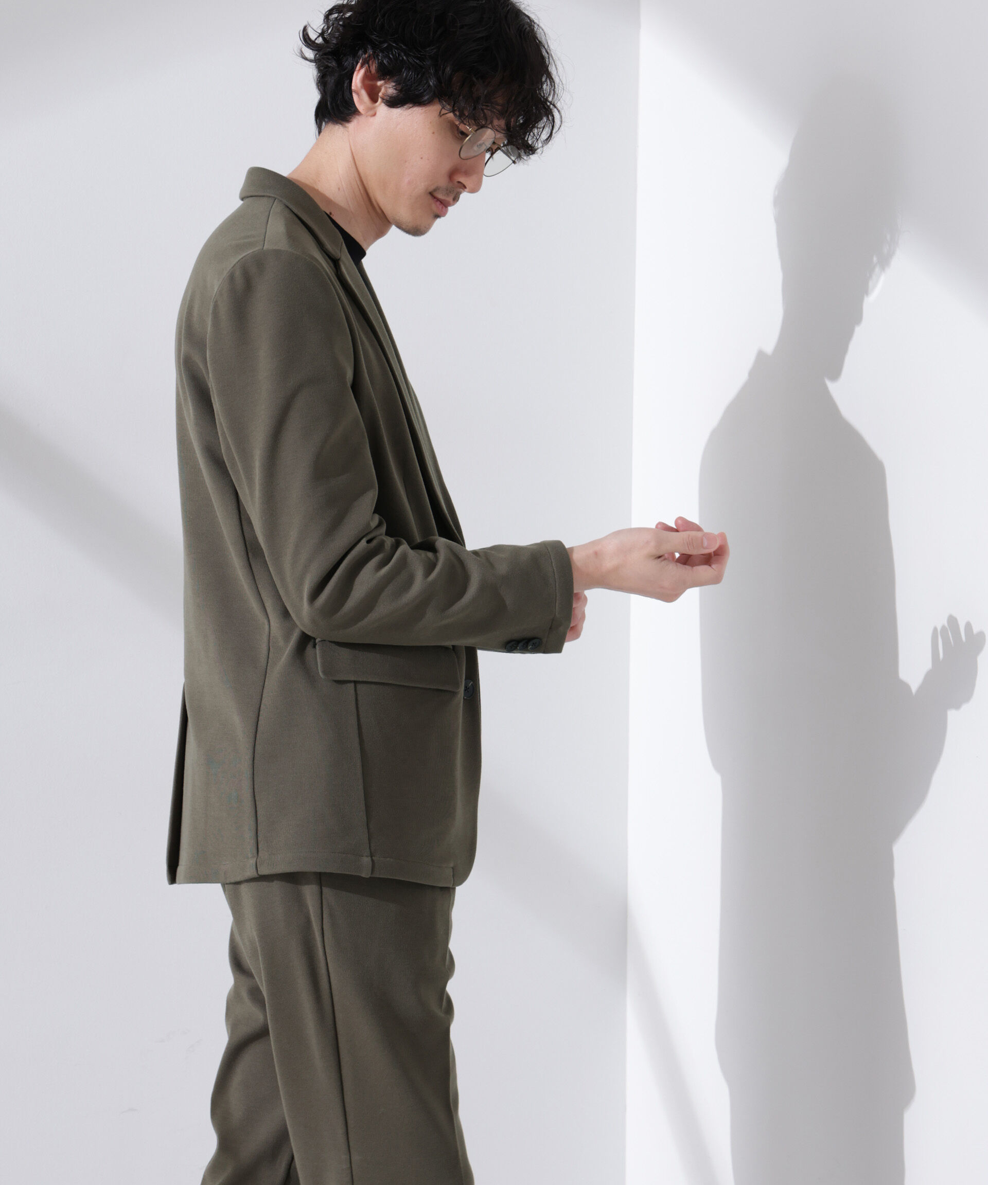 nano･universe「｢Damerino｣ストレッチカノコセットアップ」|スーツ|