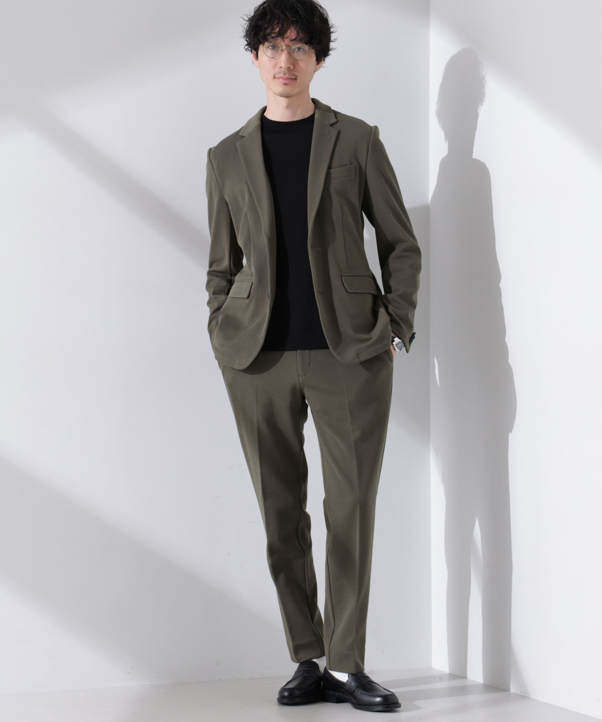 nano･universe「｢Damerino｣ストレッチカノコセットアップ」|スーツ|