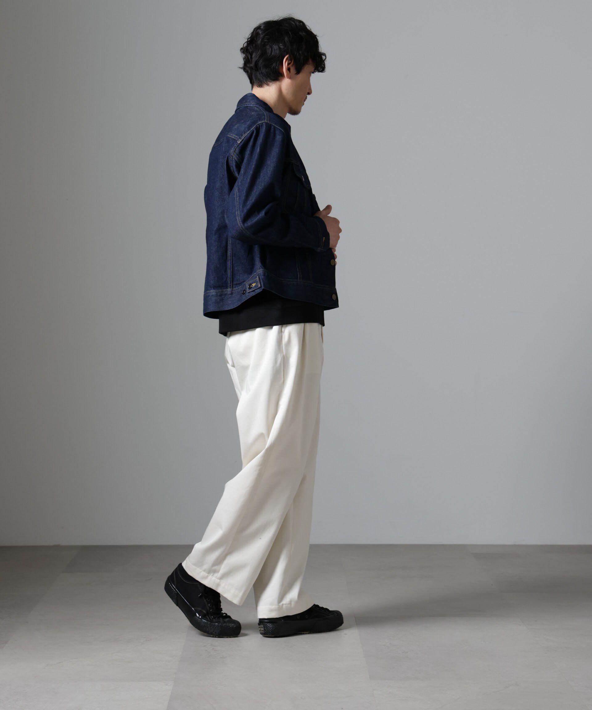 nano･universe「Lee/別注 Lee 101-J DENIM JACKET(セットアップ可)」|ブルゾン・スタジャン|