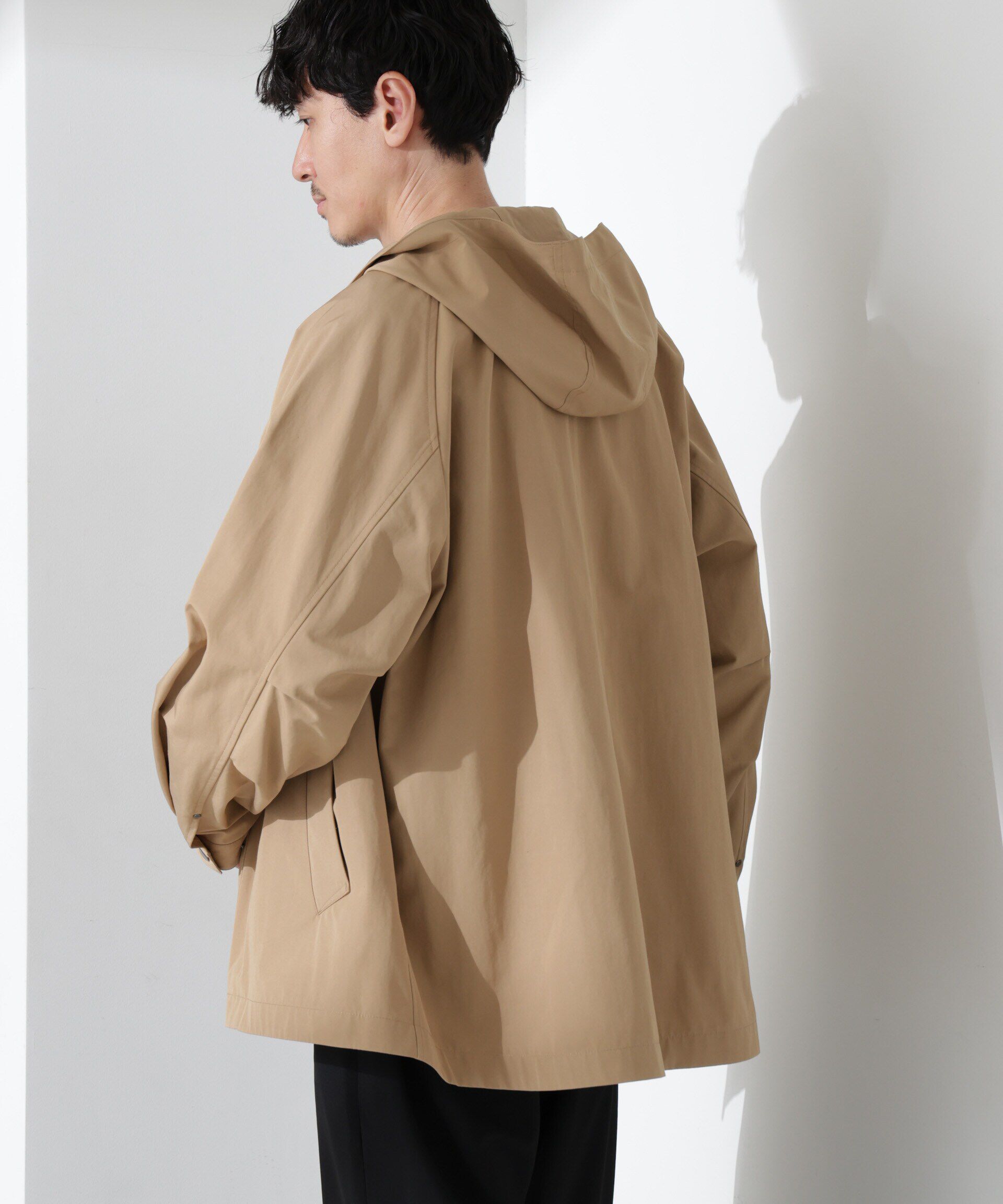 nano･universe「ウェザークロスショートモッズブルゾン」|ブルゾン・スタジャン|