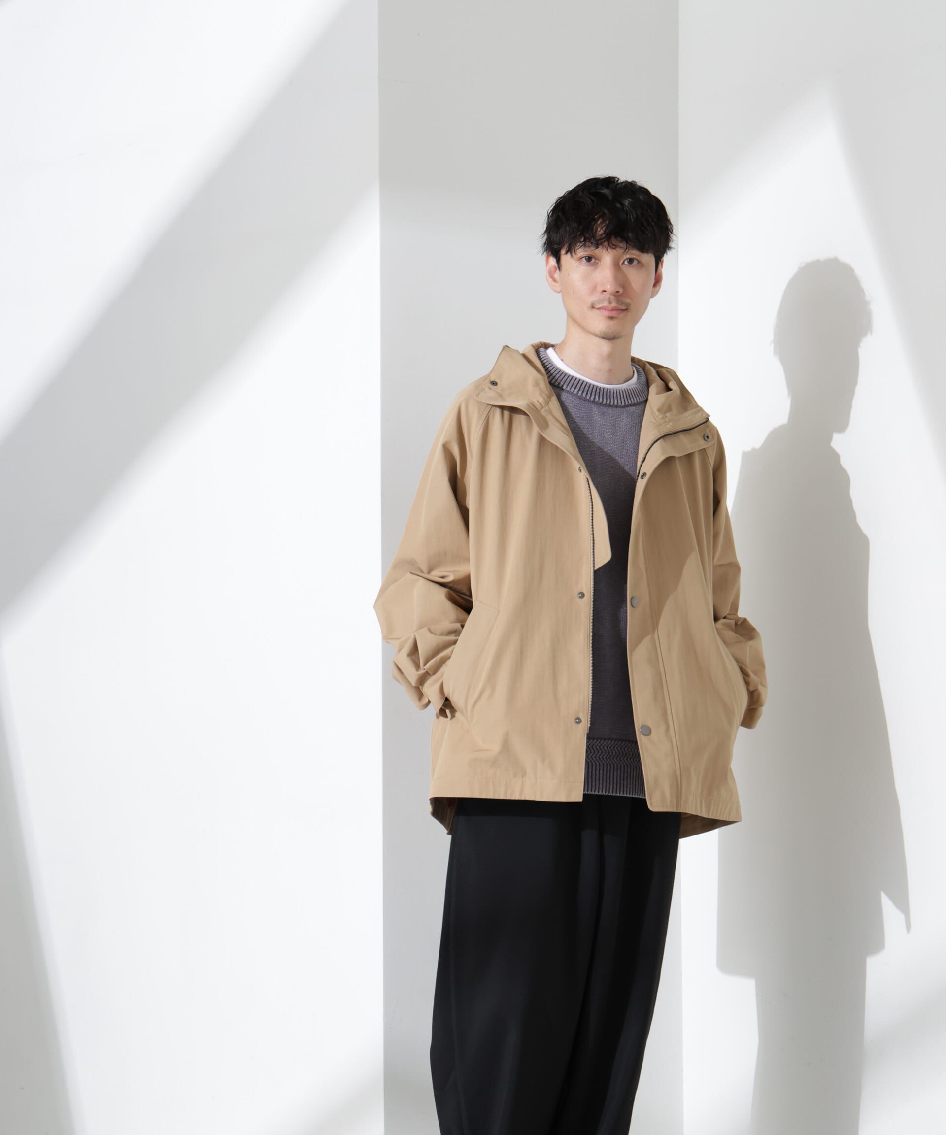 nano･universe「ウェザークロスショートモッズブルゾン」|ブルゾン・スタジャン|