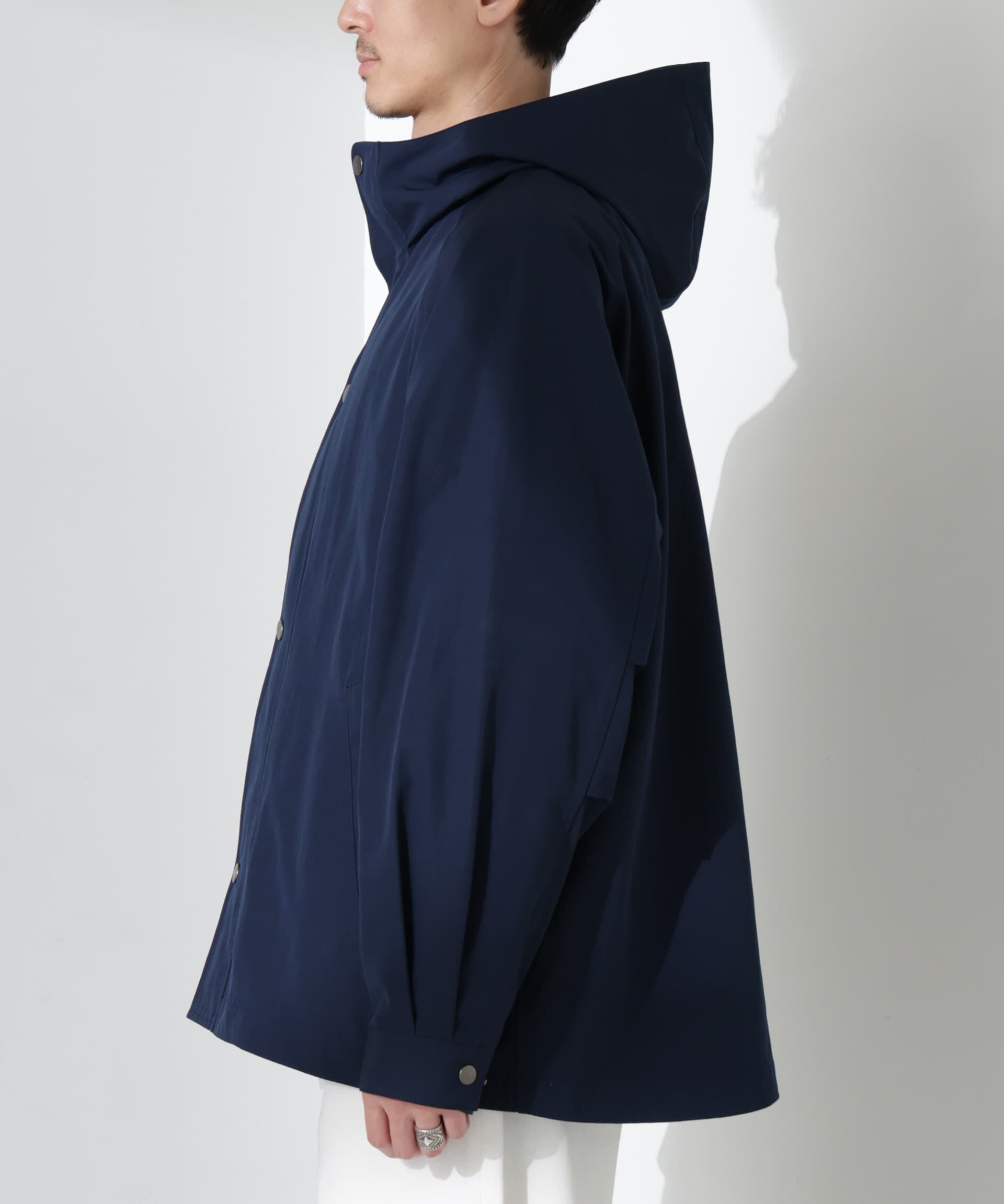 nano･universe「ウェザークロスショートモッズブルゾン」|ブルゾン・スタジャン|