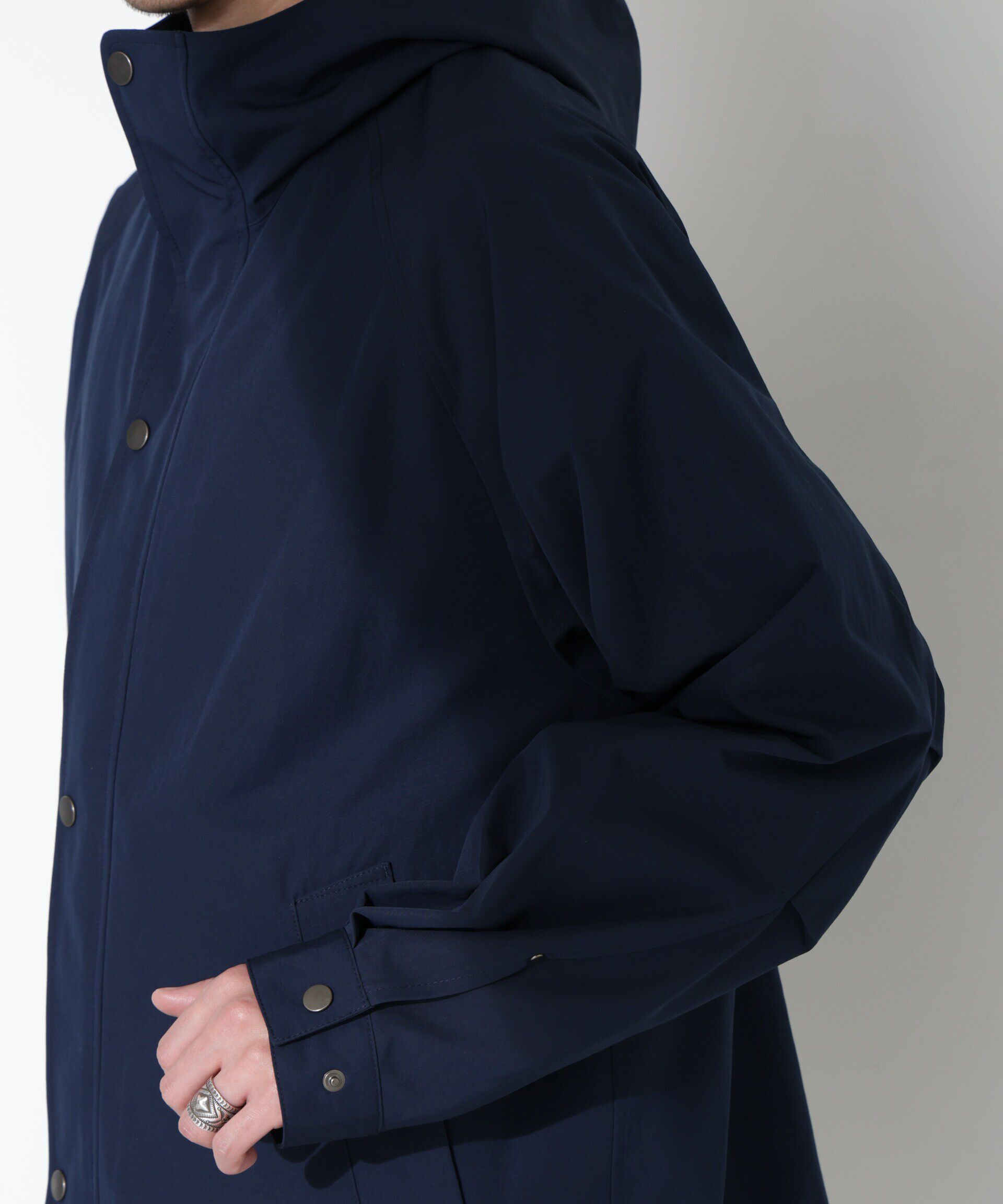 nano･universe「ウェザークロスショートモッズブルゾン」|ブルゾン・スタジャン|