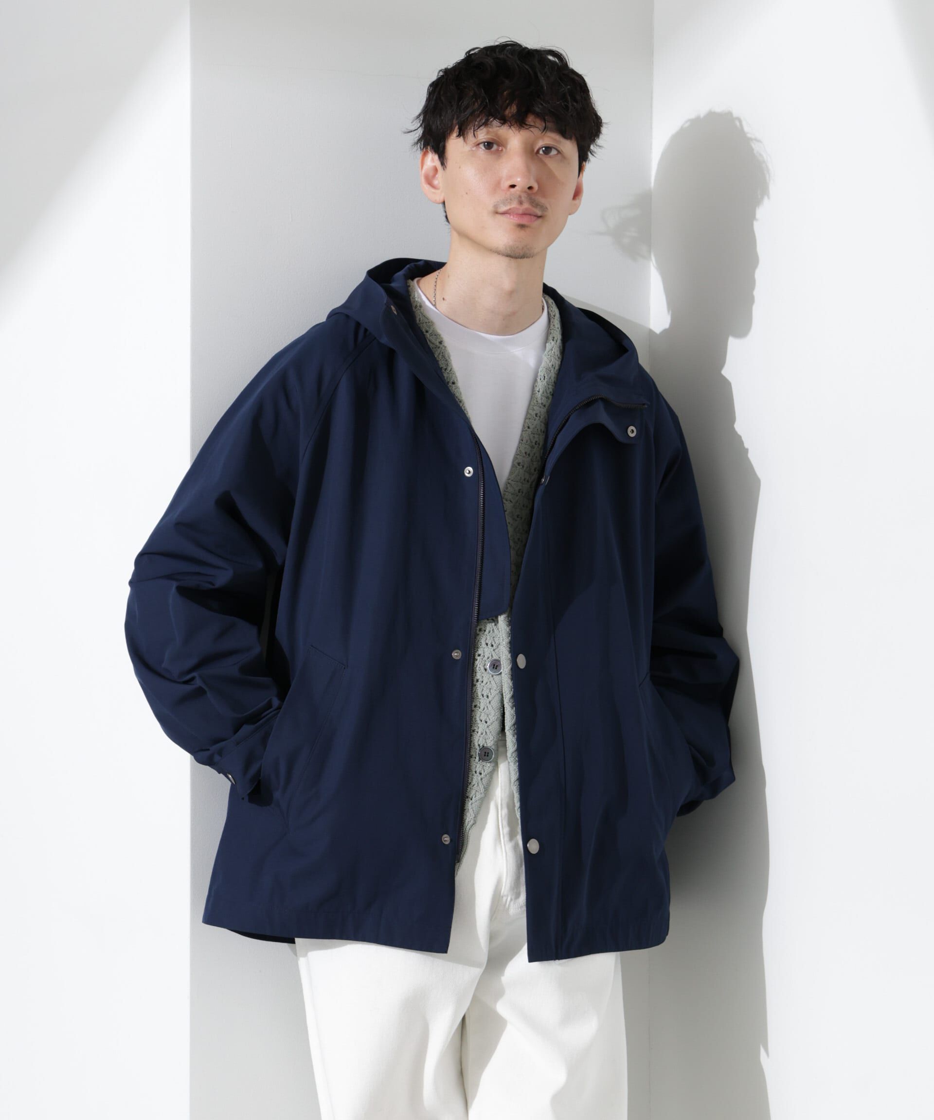 nano･universe「ウェザークロスショートモッズブルゾン」|ブルゾン・スタジャン|