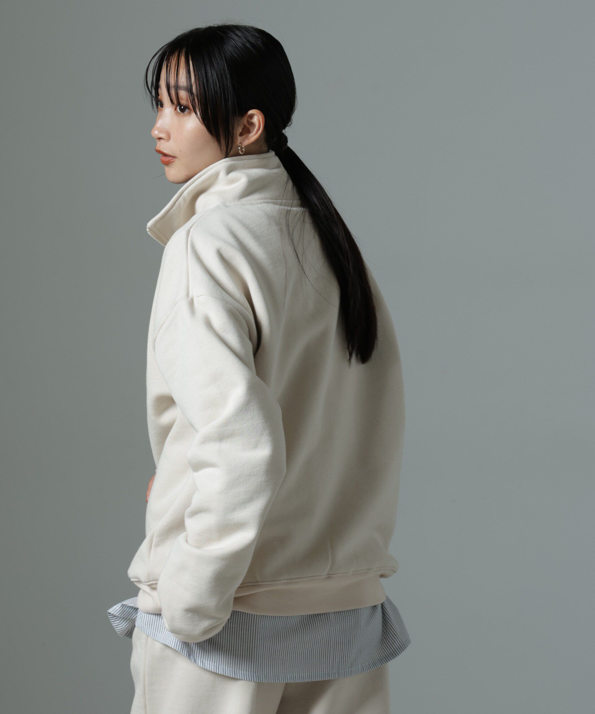 nano･universe「OperaSPORT/MARLEY UNISEX HALFZIP」|Tシャツ・カットソー|